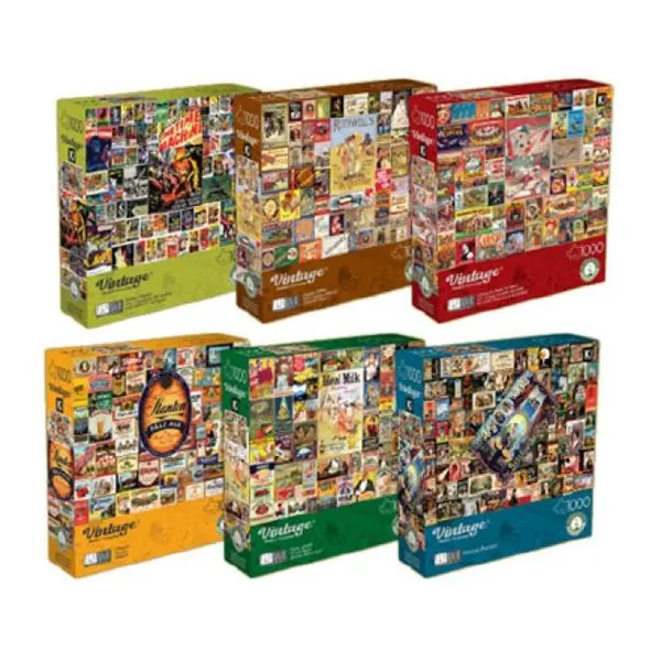 Ki puzzles - rompecabezas colección vintaje 1000 piezas surtido
