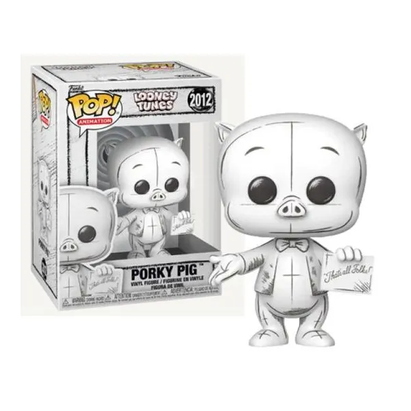 Funko pop! animation looney tunes porky pig