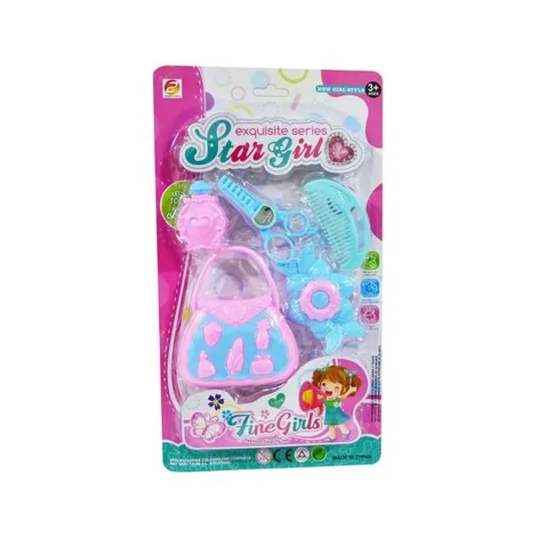 Set de belleza 5 piezas en blister 21x37.5 cm