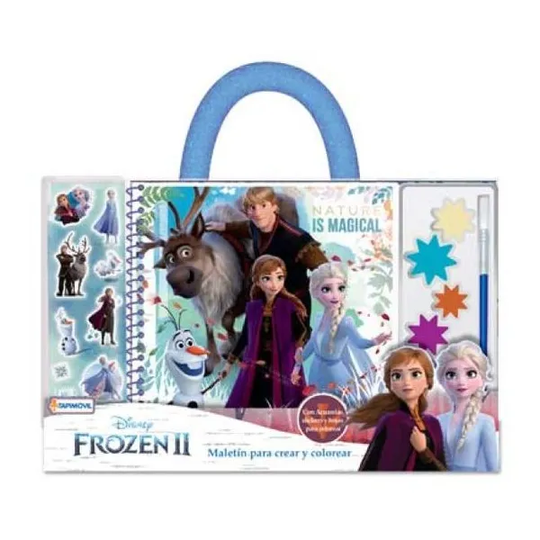 Maletin para crear y colorear Frozen