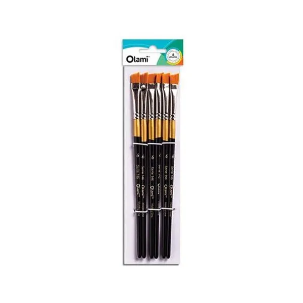 Pincel olami chanfleado 146 n.° 00 x6