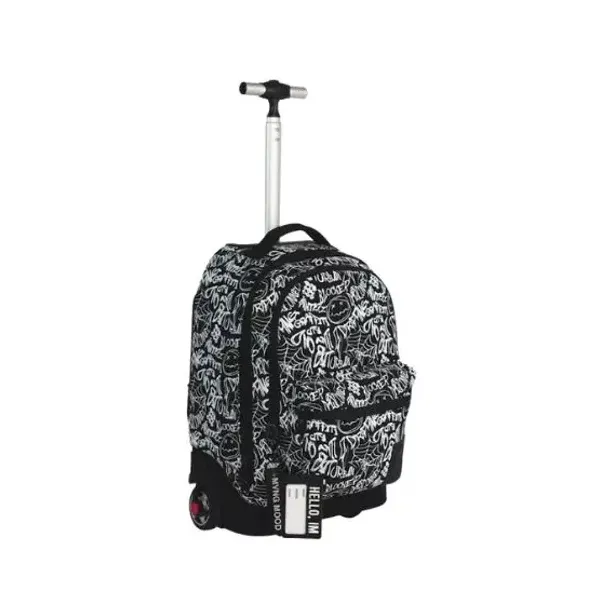 Mochila con carro 18,5" Mooving trolley grafitti