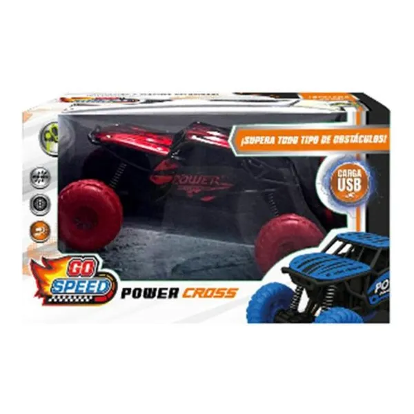 Super monster 4x4 a radio control go speed carga usb 45 33 cm