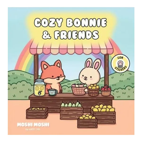 Cozy bonnie & friends moshi moshi happy ink