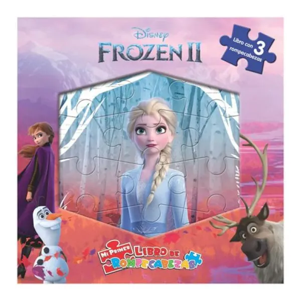 Mi primer libro de rompecabezas: Frozen 2 25 25 cm
