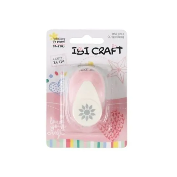 Perforadora artistica ibi craft 17 mmflor sol