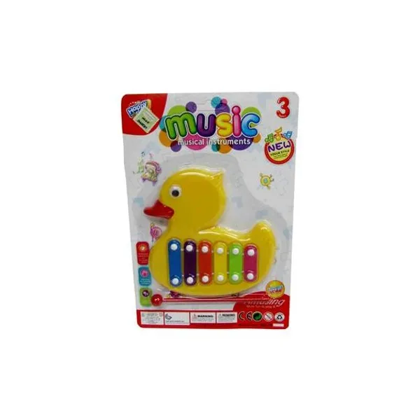 Xilofon pato en blister 25x18x2 cm