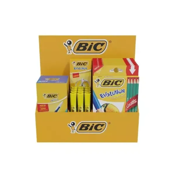 Exhibidor BIC con carga bts 2026