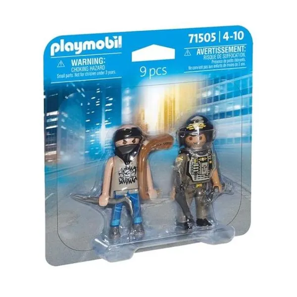 Duo pack policia y ladron