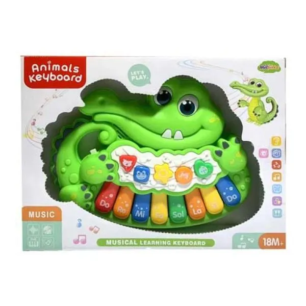 Didacticos piano cocodrilo en caja