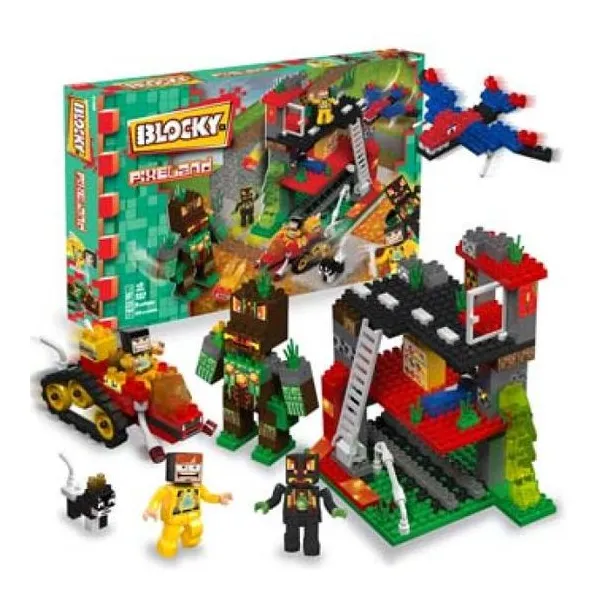 Blocky pixeland - invasión