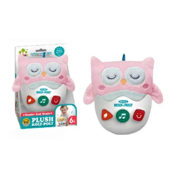 Peluche buho con sonido y movimiento 17 cm 4/36