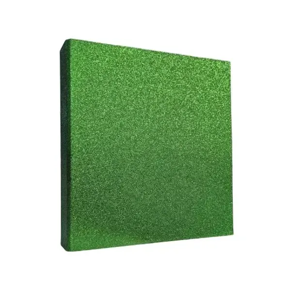 Carpeta the-pel tamaño a4 forrada pvc glitter 2 x40 verde