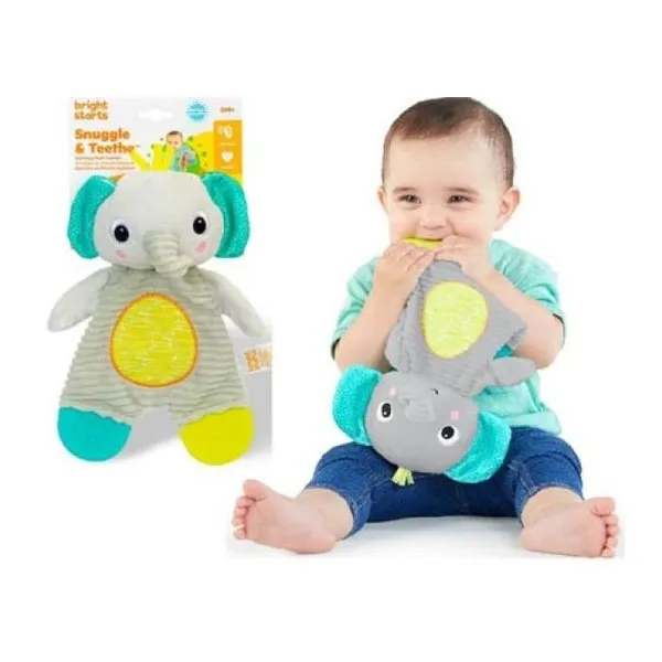 Bright starts elefante de plush con mordillos