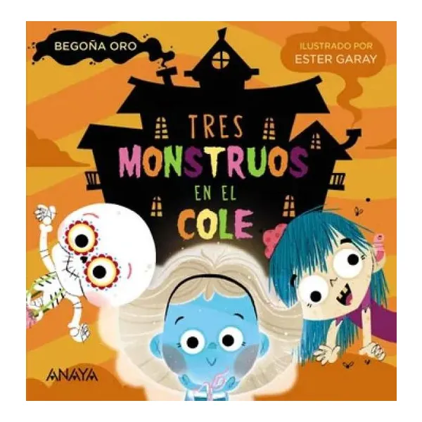 Bruño-tres monstruos en el cole