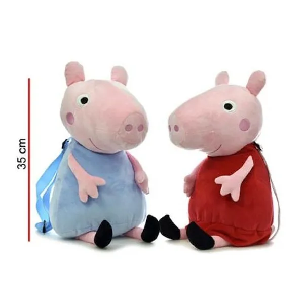 Mochila peppa y george 35 cm
