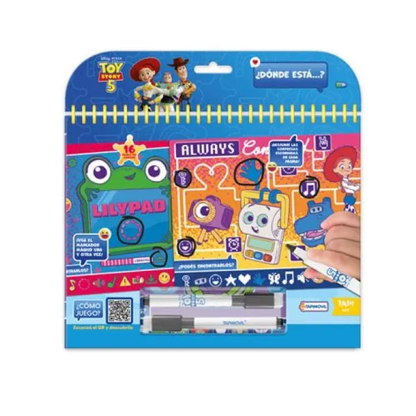 ¿dónde esta …?, libro interactivo que invita a los chicos a explorar cada escena
