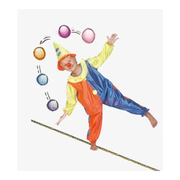 Payaso con panza y nariz - talle 3