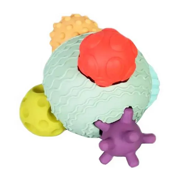 Set encastre pelotas tactiles de silicona