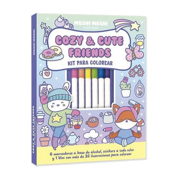 Cozy & cute friends set moshi moshi