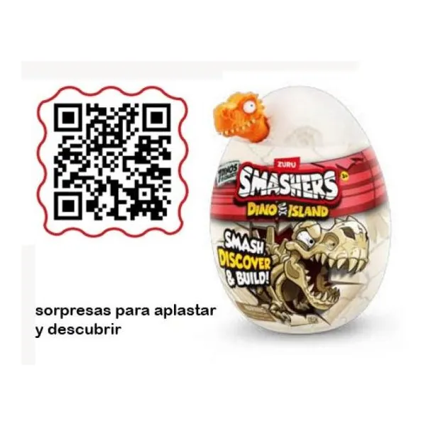 Smashers dino island nano egg 6+ surprises