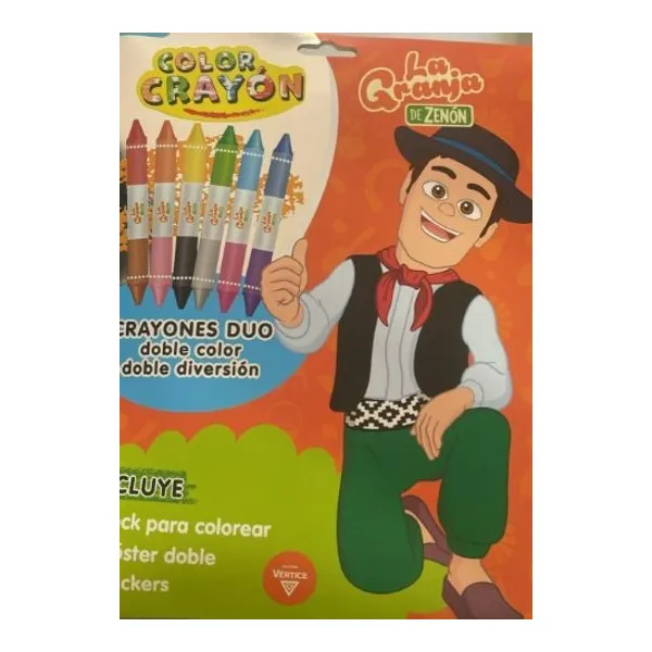 Sobre color crayón n.° 5 – la granja de zenon