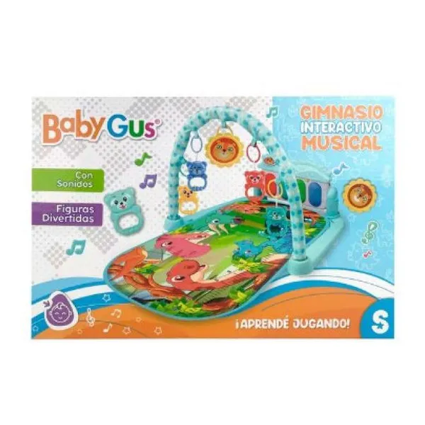 Gimnasio interactivo babygus 74 x56 x43 cm