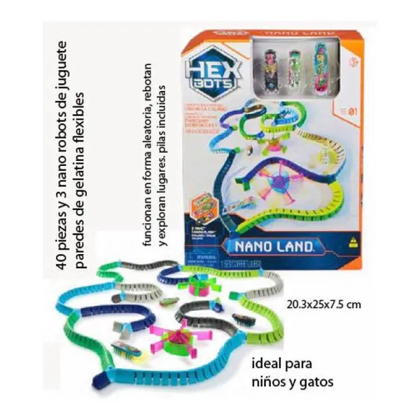 Hex bots nanoland - juguetes para niños