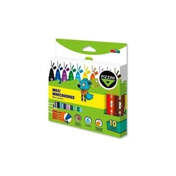 Marcador mio maxi pta con caja x10 Pizzini