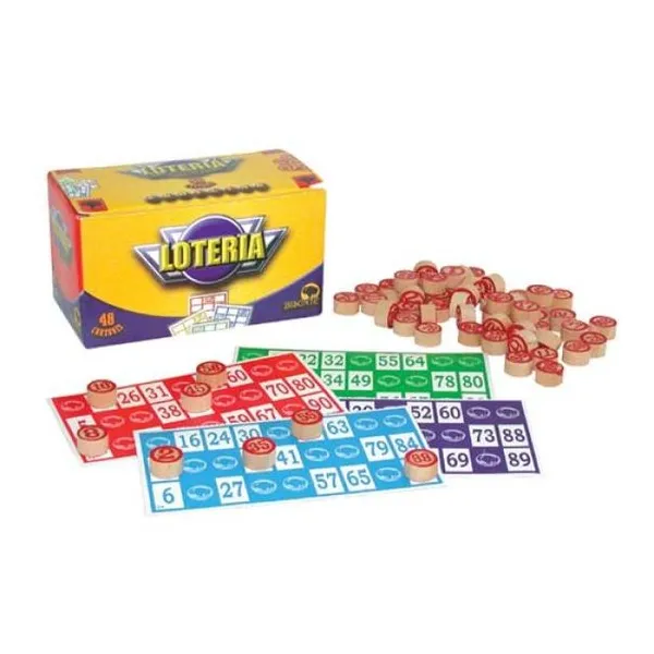 Loteria bisonte economica 48 cartones