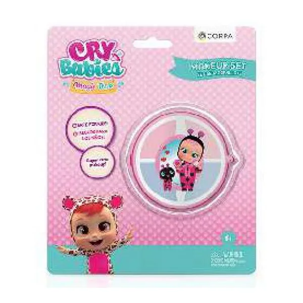 Cry babies - pupa circular en blister 17,5 x15 cm