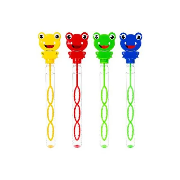 Burbujero stick rana 24 cm x1 colores surtidos