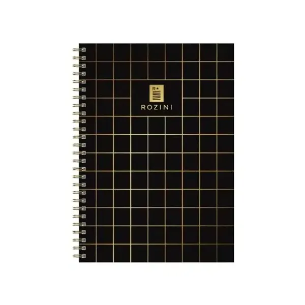 Cuaderno espiral a4 rozini uomo t/dura 90 hjs.raya