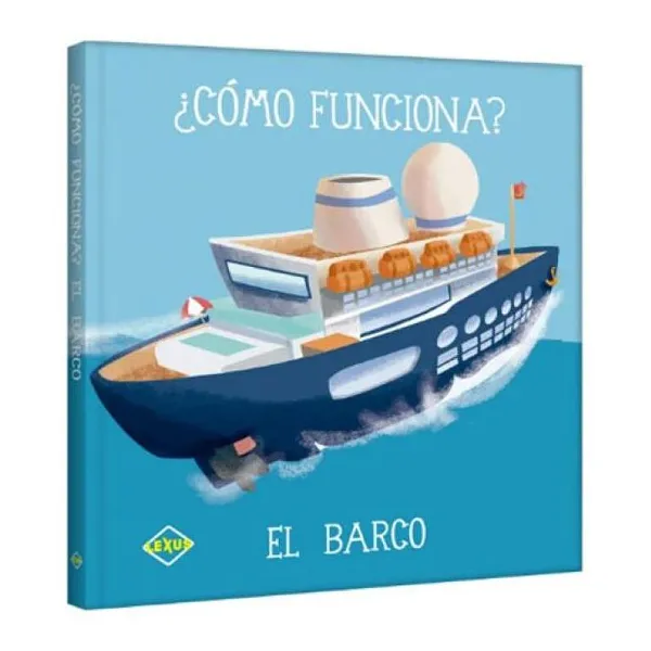 Como funciona el barco tapa dura plastificada/16.5 x16.5 cm/12 páginas