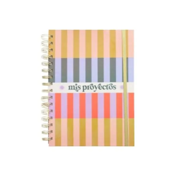 Cuaderno espiral a5 ibi craft creativa t/dura 80 hjs.