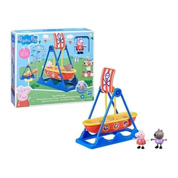 Hasbro Peppa Pig - playset peppa en el barco pirata