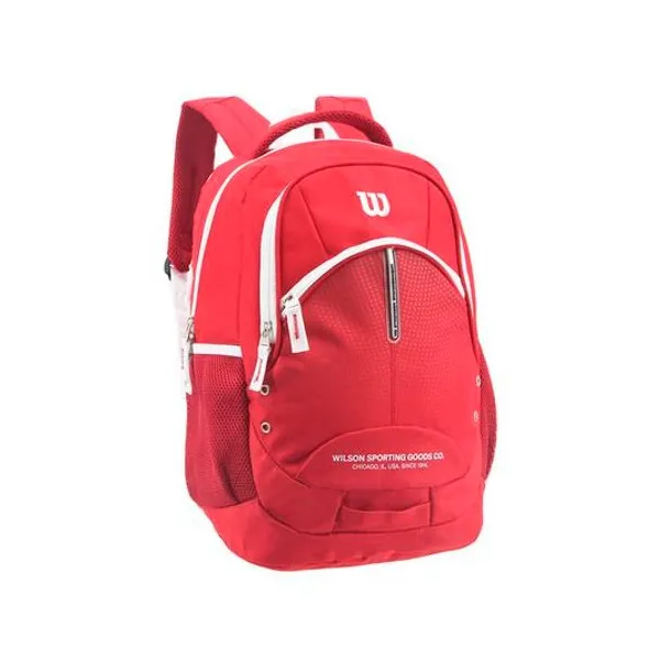 Mochila 18" espalda open bordo wilson