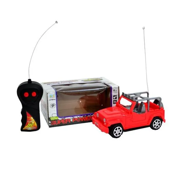 Jeep a radio control en caja 16x7.5x11 cm