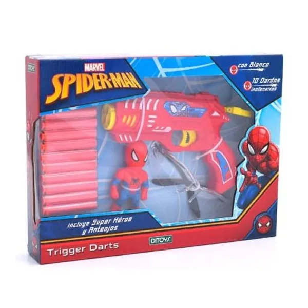 Trigger darts Spiderman