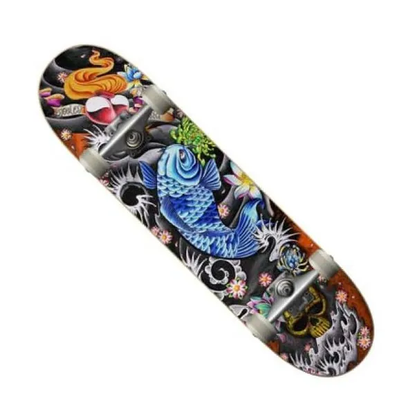Skate infantil profesional 70 cm dibujos variados