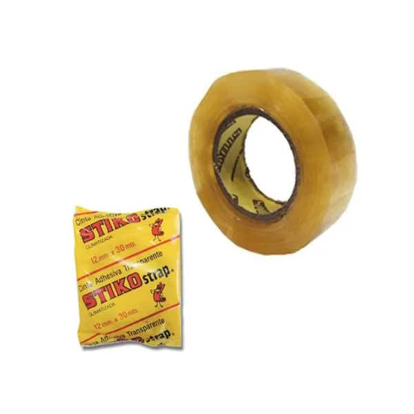 Cinta adhesiva stiko 12 x30 mts