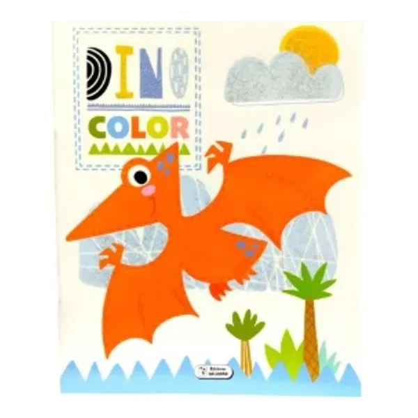 Dino color naranja