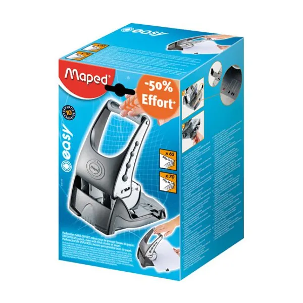 Perforadora Maped easy grande para 65/70 hs.