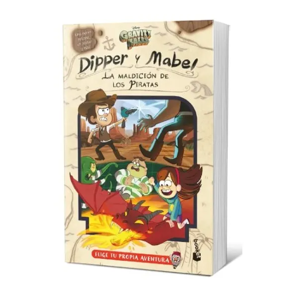 Gravity falls. dipper y mabel. la maldicion de los