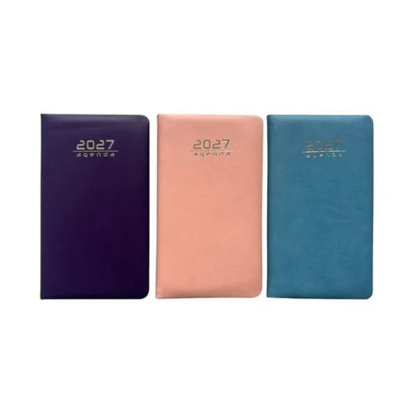 Agenda 2027 8x14 cm semana a la vista 64h pocket x1 colores surtidos Katana