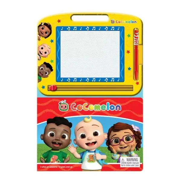 Libro de cocomelon con pizarra mágica 28 21 cm