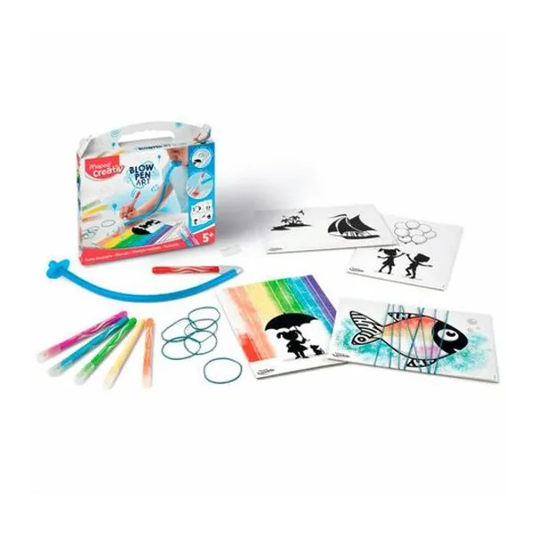 Set creativo con marcadores aerografos x22 unidades en caja 21x17x4 cm Maped