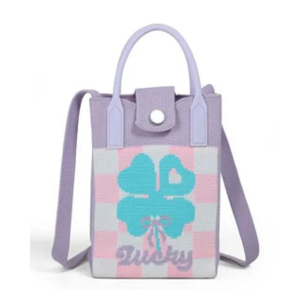 Cartera tejida
