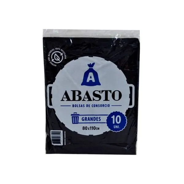 Bolsas de consorcio 80x110 cm x10 unidades abasto