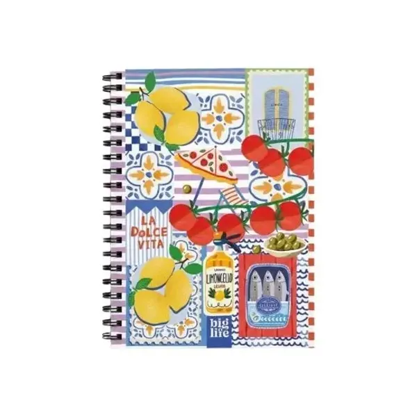 Cuaderno espiral a5 big life dolce vita t/dura 72 hjs.raya